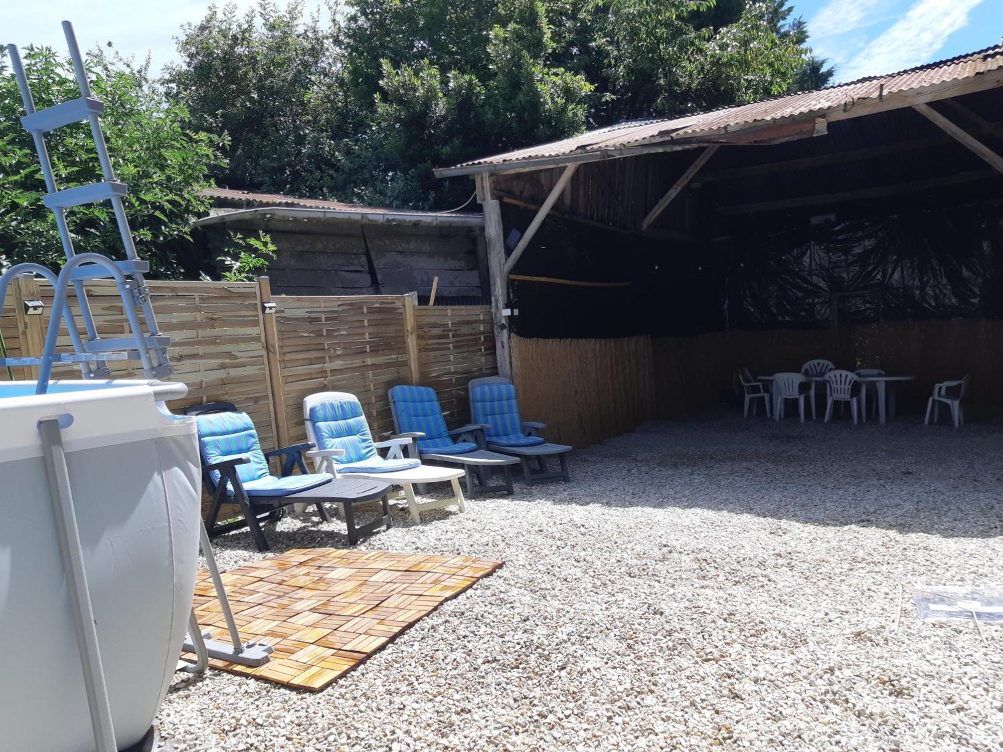 La Java Saint-Cyran-du-Jambot Exterior foto